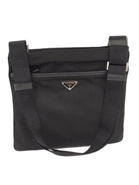 Prada Shoulder Bag Nylon Black